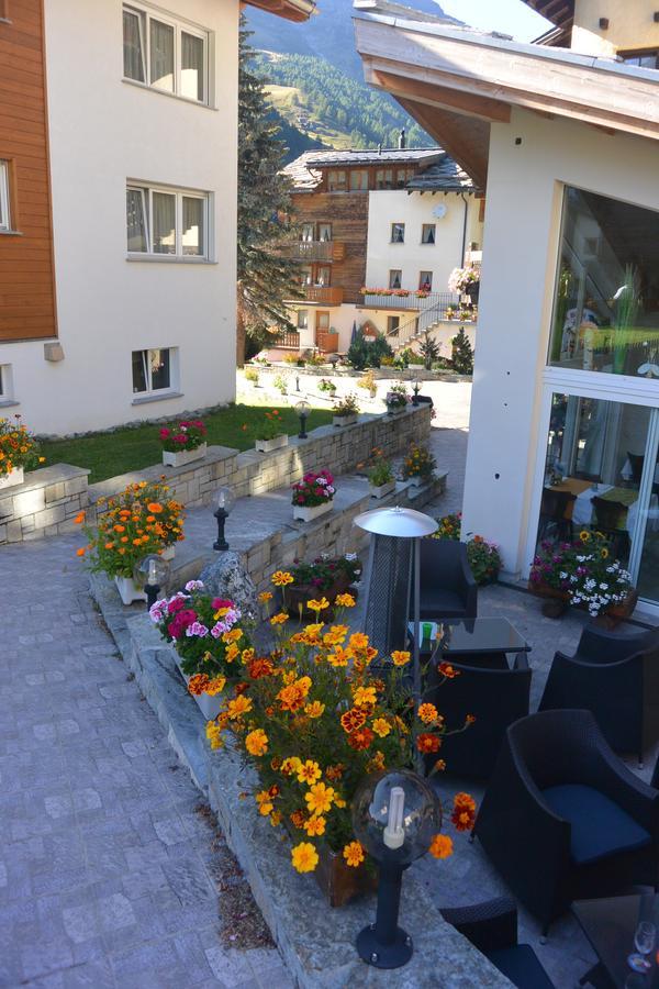 Hotel Baergsunnu Saas-Grund Eksteriør bilde
